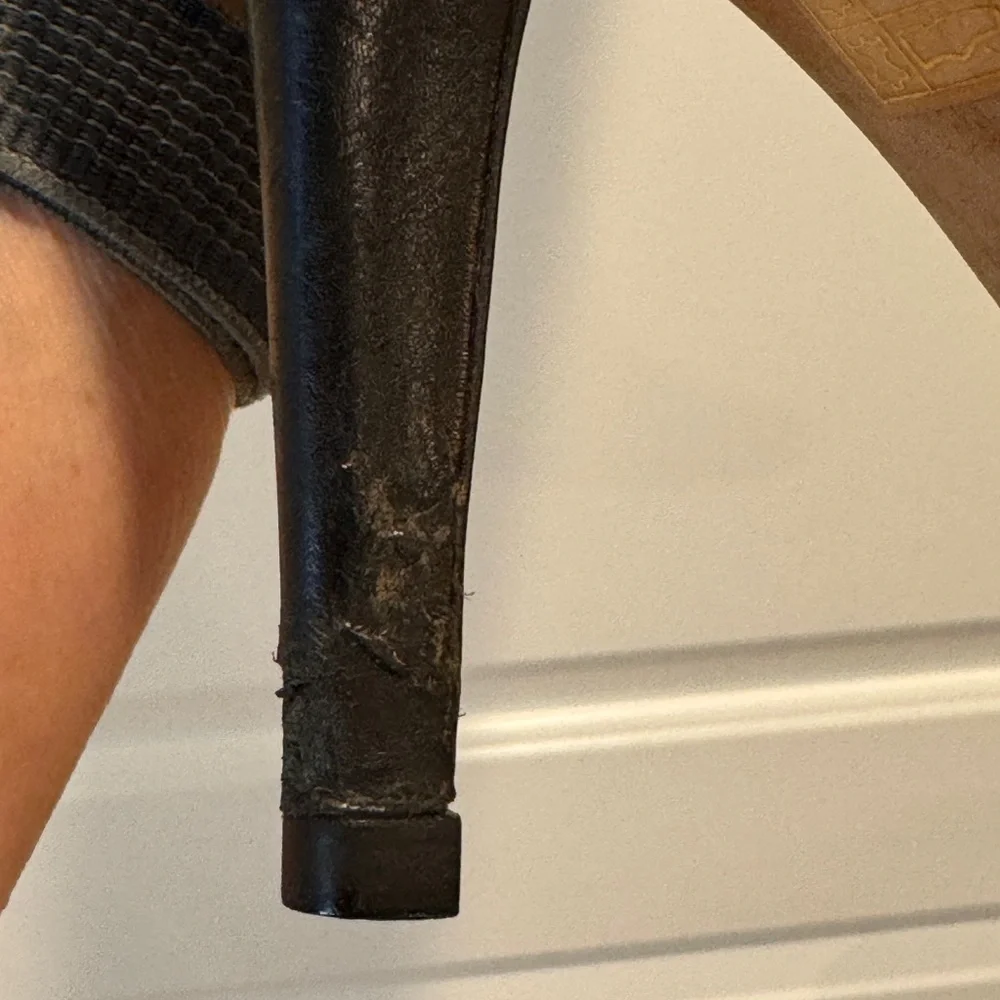 Jimmy Choo Tall Black Leather Over-the-Knee Boots